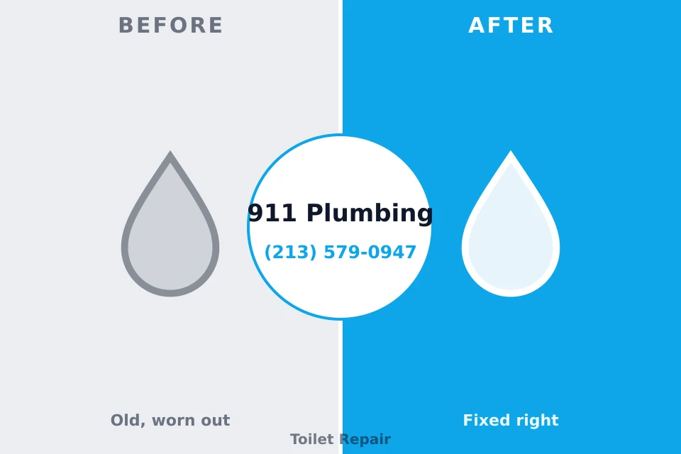 Before and after: plumbing company Jensen Beach, FL